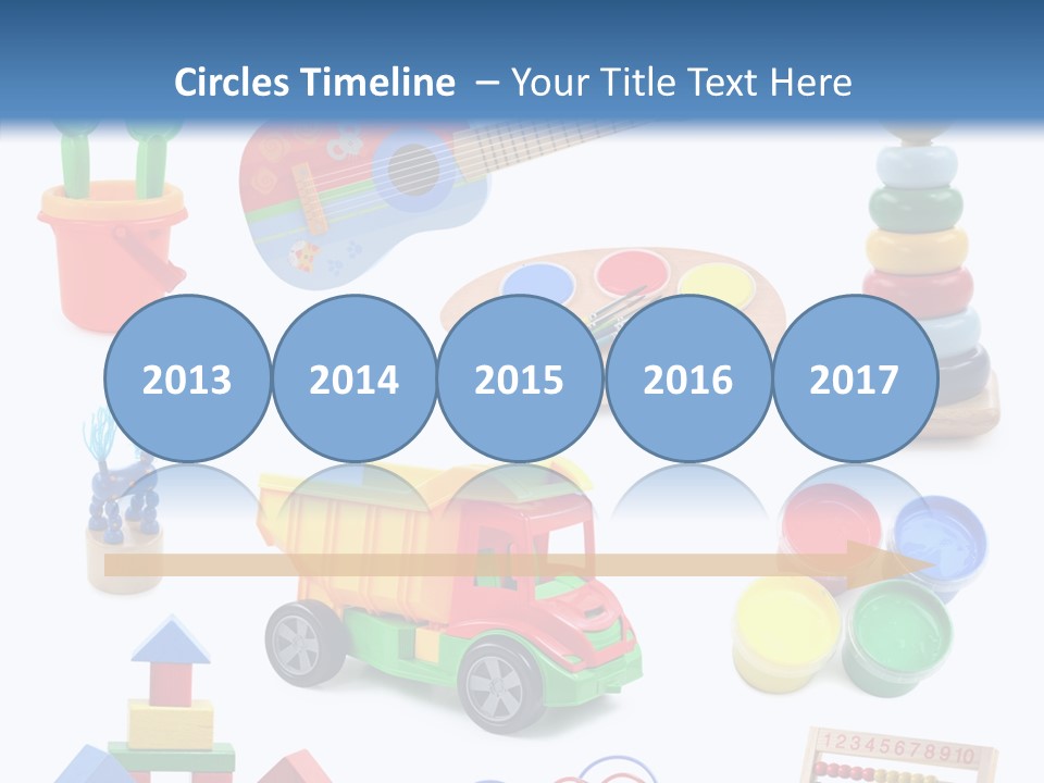 Education Red Play PowerPoint Template