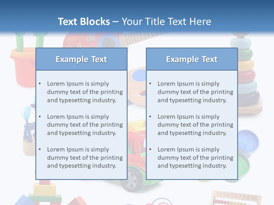 Education Red Play PowerPoint Template