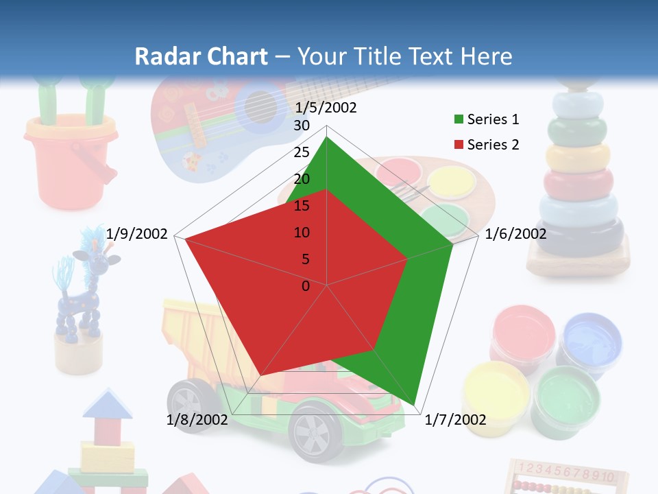 Education Red Play PowerPoint Template