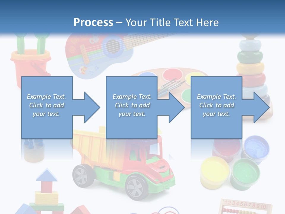 Education Red Play PowerPoint Template