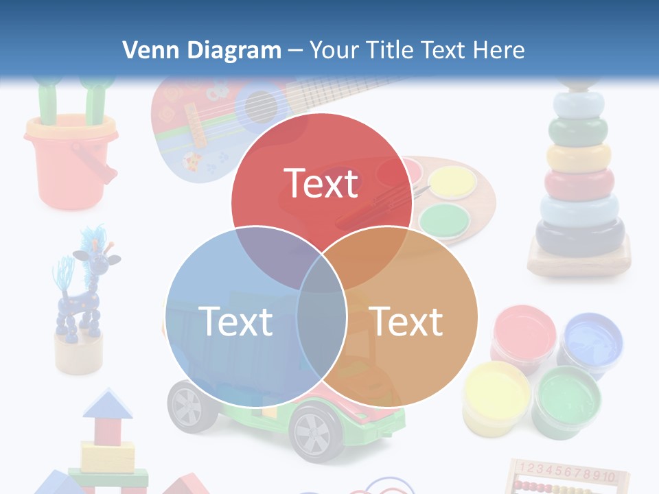 Education Red Play PowerPoint Template