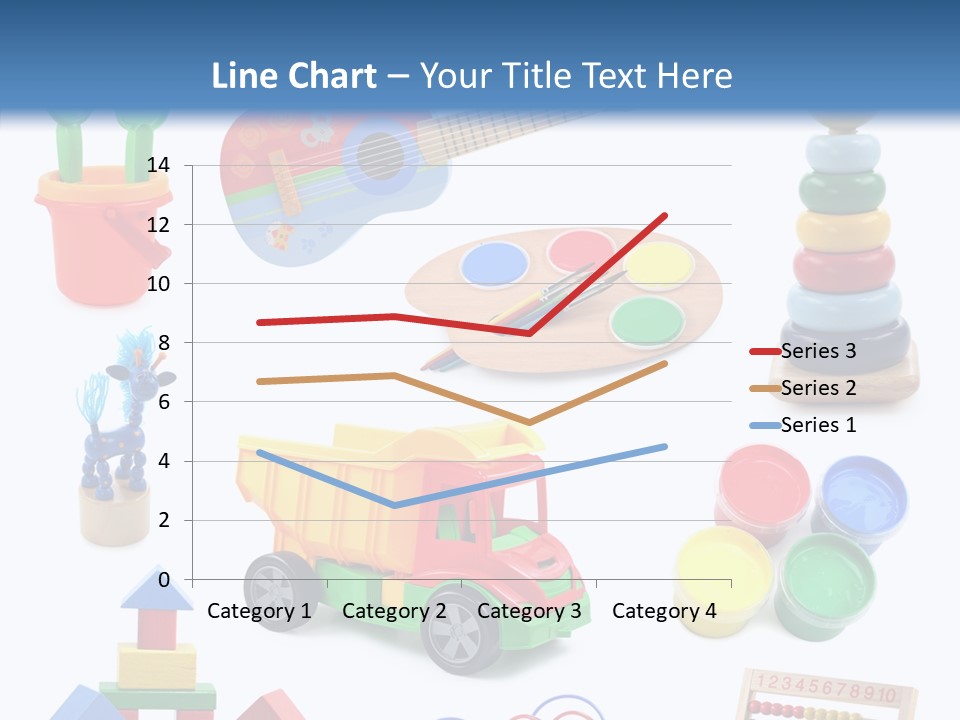 Education Red Play PowerPoint Template