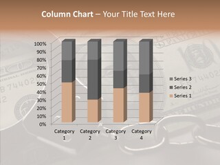 Dollar Trade Manacles PowerPoint Template