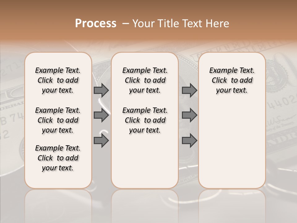 Dollar Trade Manacles PowerPoint Template