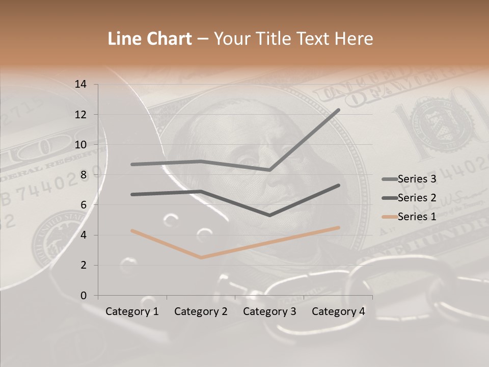 Dollar Trade Manacles PowerPoint Template