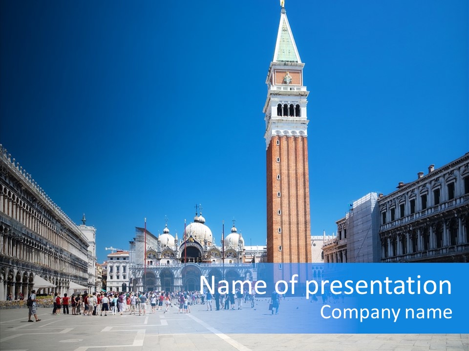 Tower Venice Wide PowerPoint Template