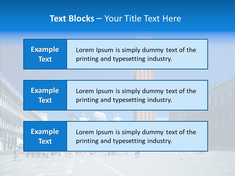 Tower Venice Wide PowerPoint Template