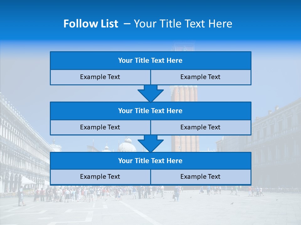 Tower Venice Wide PowerPoint Template
