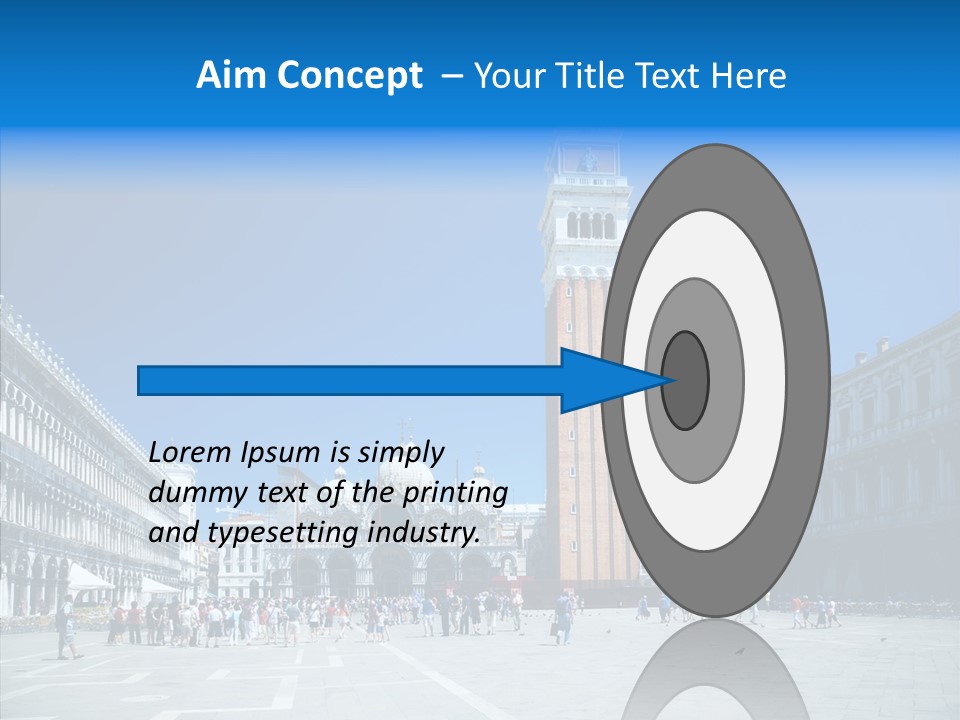 Tower Venice Wide PowerPoint Template