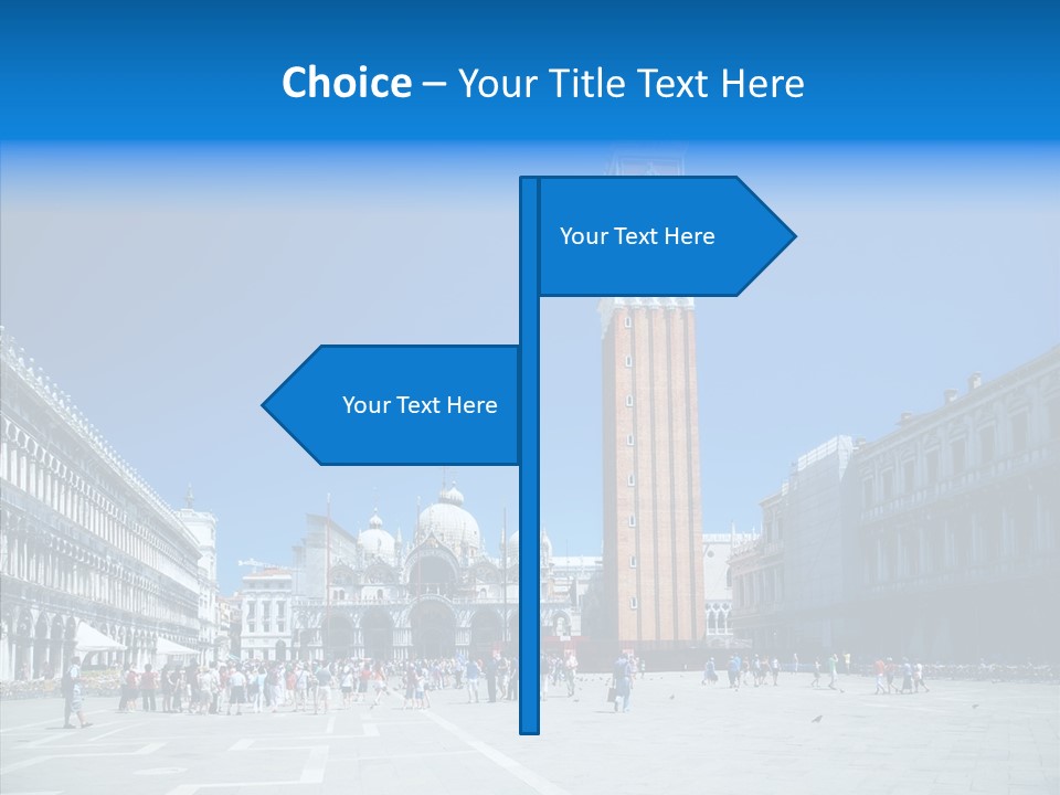 Tower Venice Wide PowerPoint Template