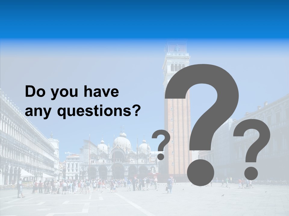 Tower Venice Wide PowerPoint Template