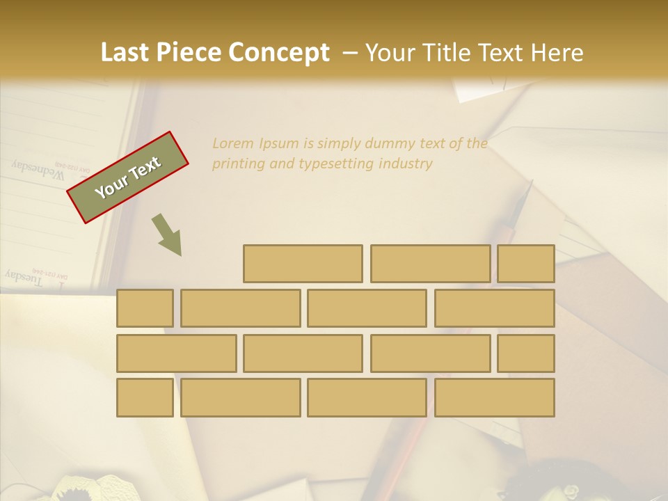 Still Life Sepia Memories PowerPoint Template