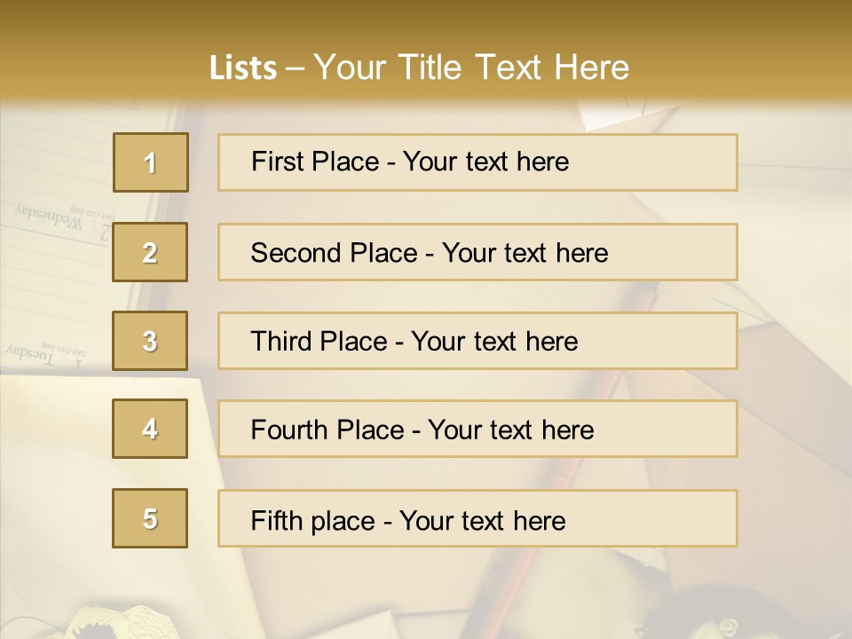 Still Life Sepia Memories PowerPoint Template