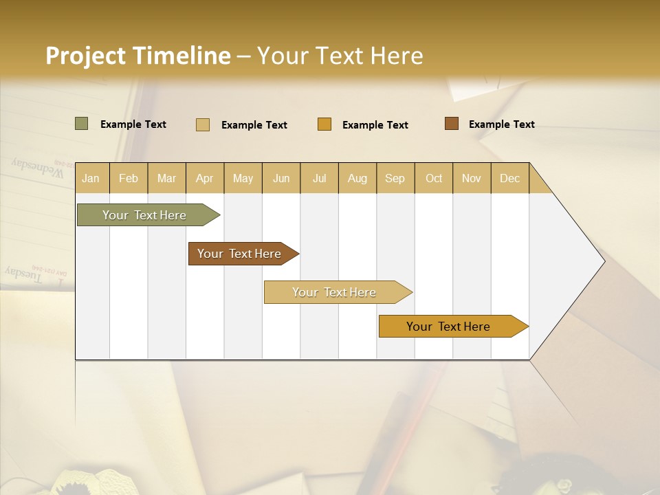 Still Life Sepia Memories PowerPoint Template
