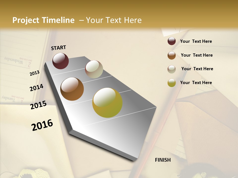 Still Life Sepia Memories PowerPoint Template