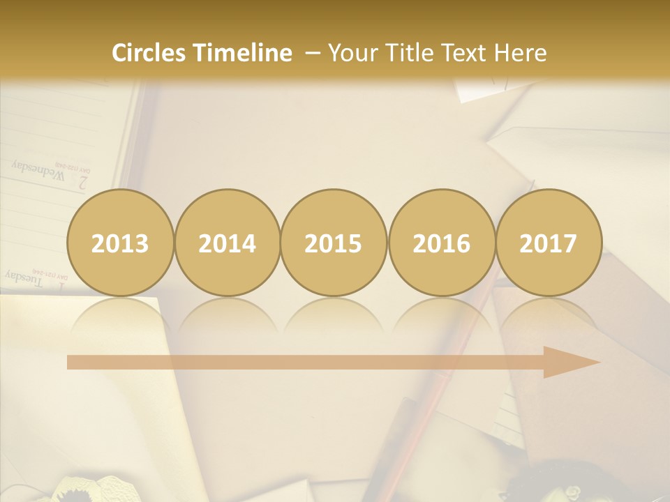 Still Life Sepia Memories PowerPoint Template