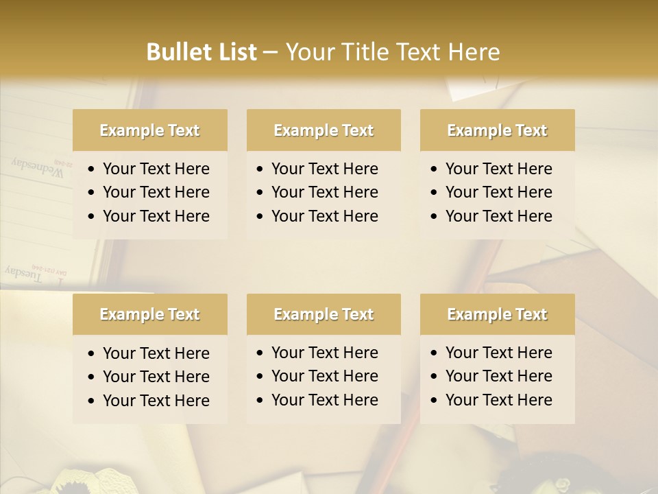Still Life Sepia Memories PowerPoint Template