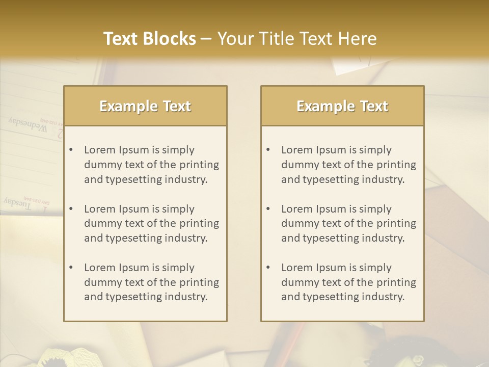 Still Life Sepia Memories PowerPoint Template