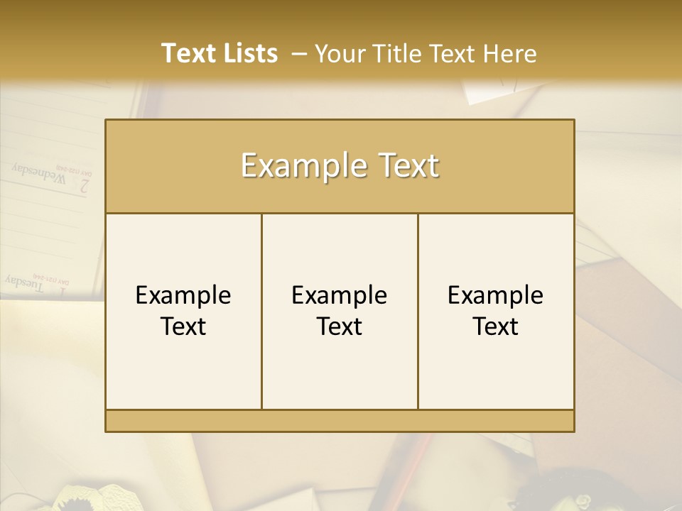 Still Life Sepia Memories PowerPoint Template