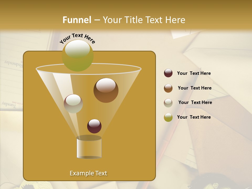 Still Life Sepia Memories PowerPoint Template