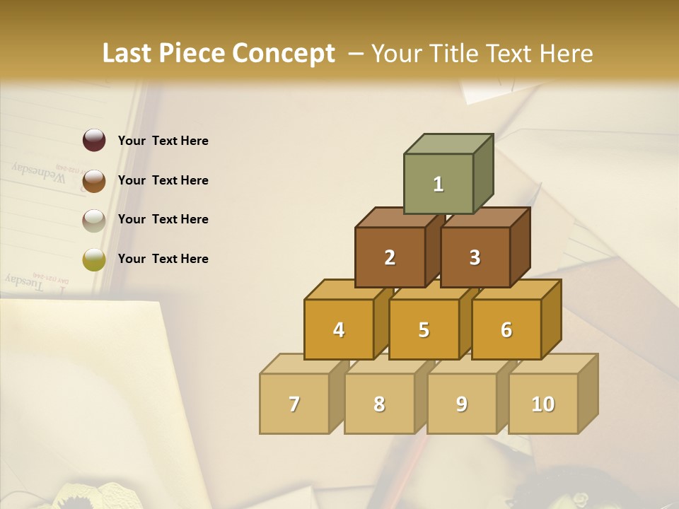 Still Life Sepia Memories PowerPoint Template