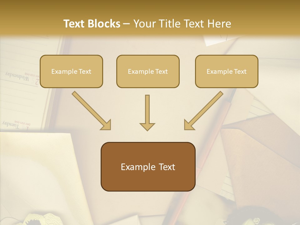 Still Life Sepia Memories PowerPoint Template
