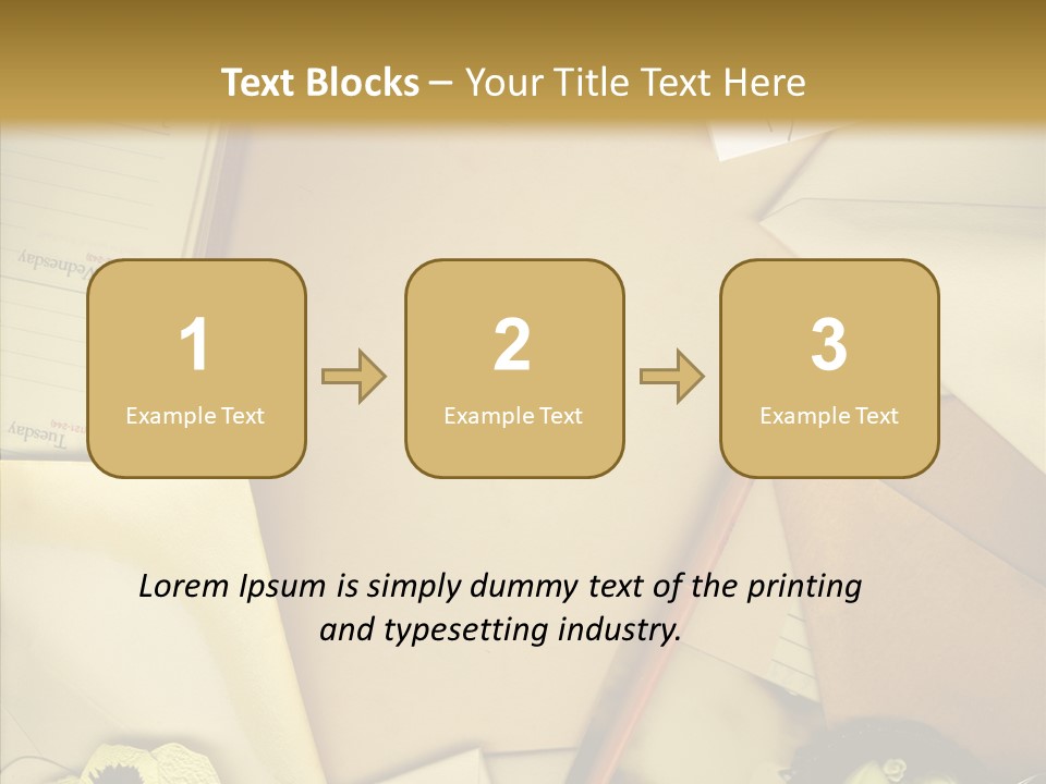 Still Life Sepia Memories PowerPoint Template