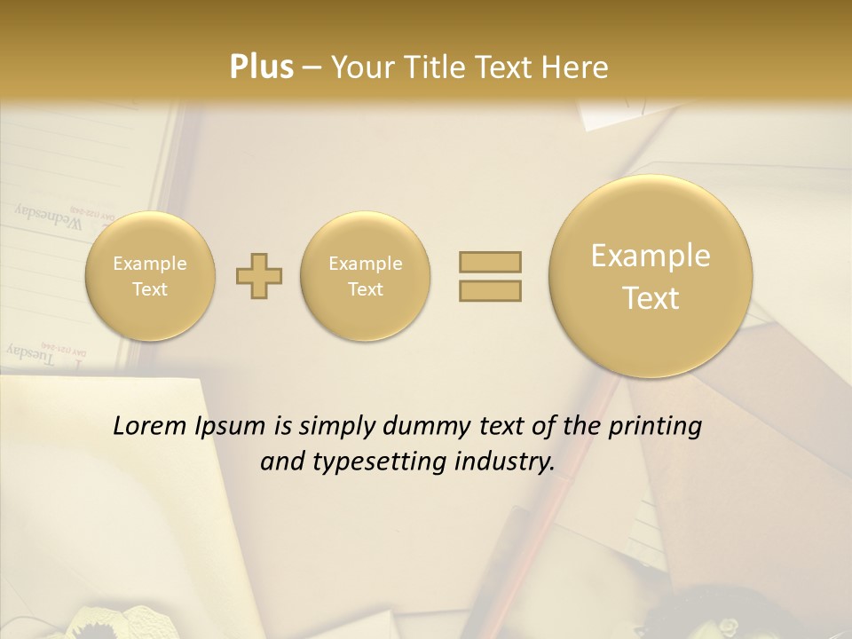 Still Life Sepia Memories PowerPoint Template