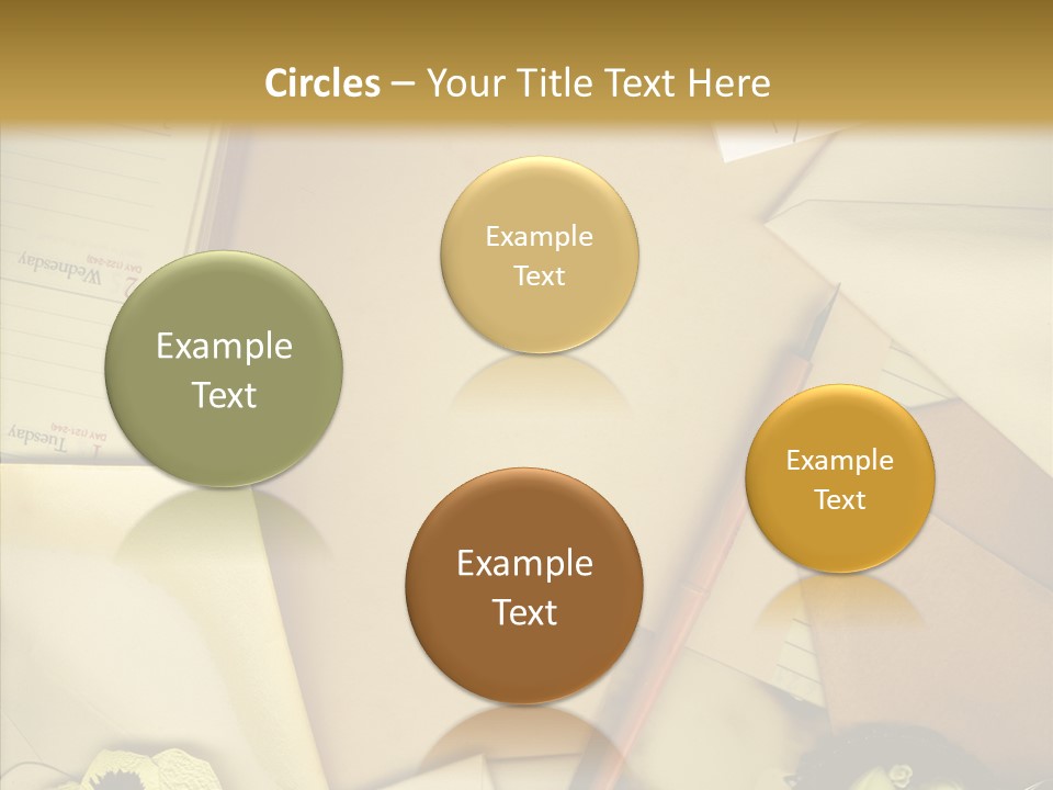 Still Life Sepia Memories PowerPoint Template