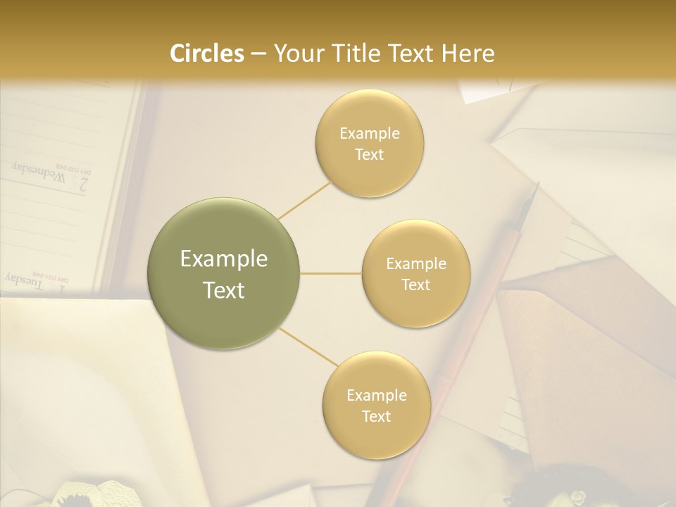 Still Life Sepia Memories PowerPoint Template