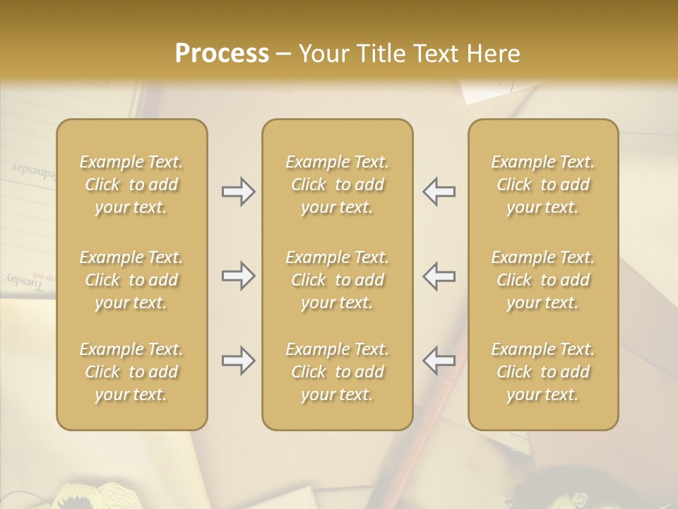 Still Life Sepia Memories PowerPoint Template