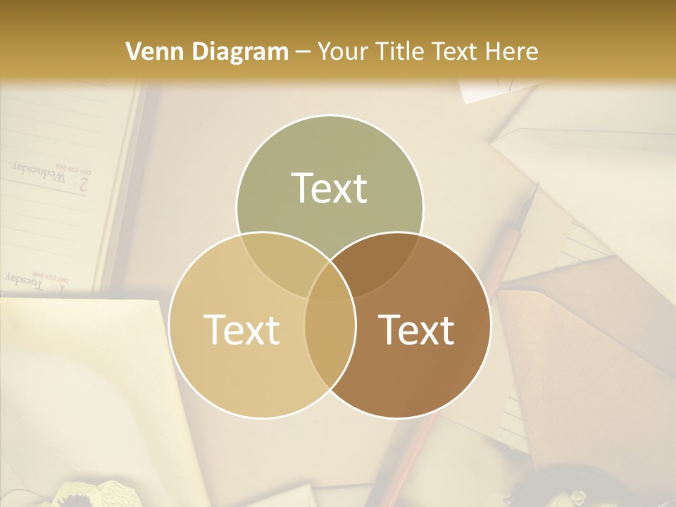 Still Life Sepia Memories PowerPoint Template