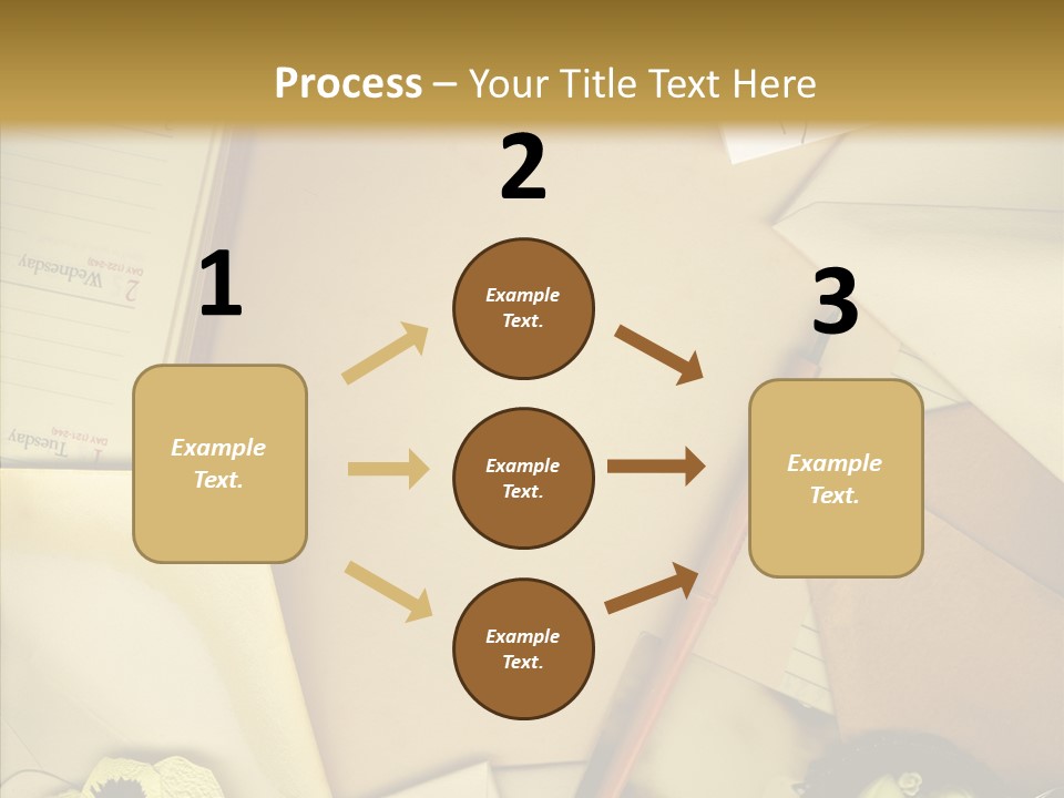 Still Life Sepia Memories PowerPoint Template