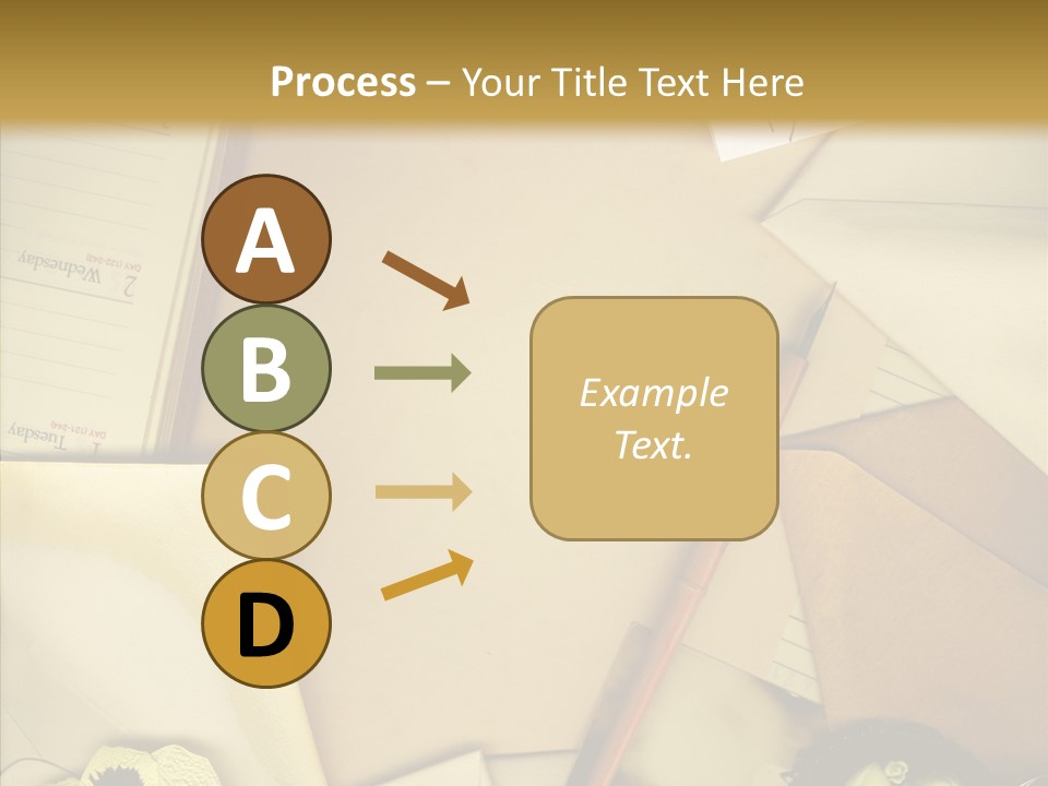 Still Life Sepia Memories PowerPoint Template