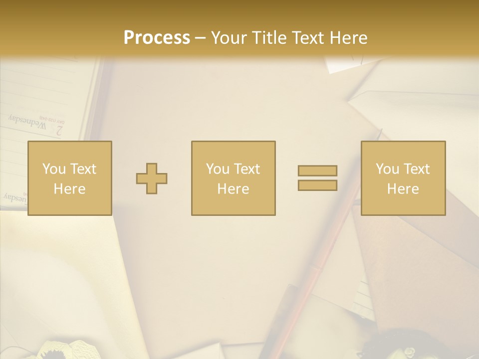 Still Life Sepia Memories PowerPoint Template
