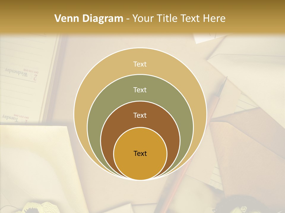 Still Life Sepia Memories PowerPoint Template