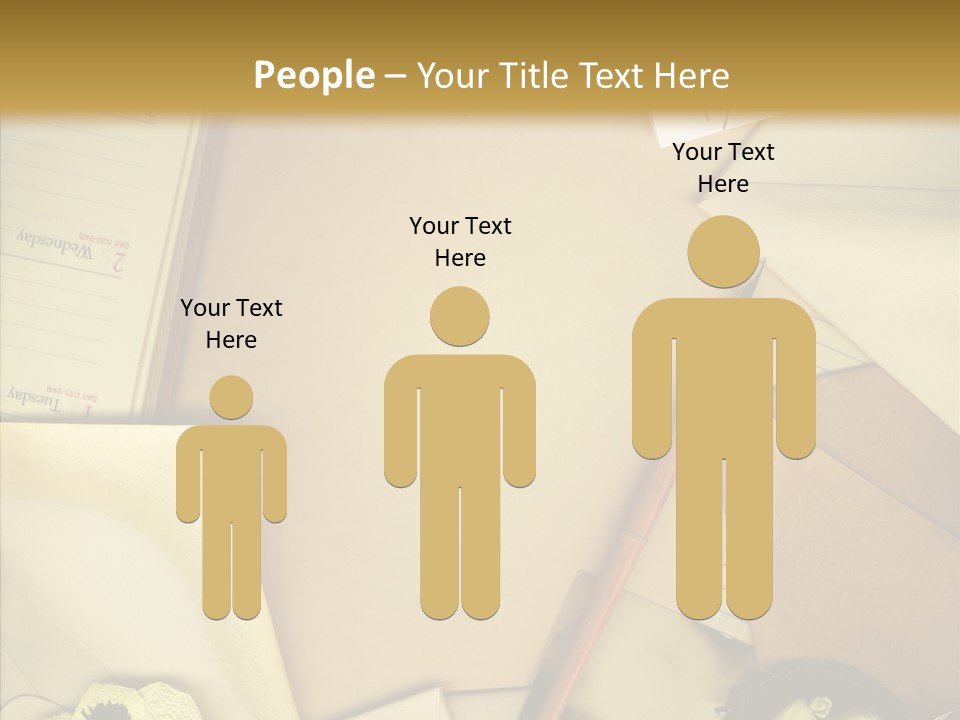 Still Life Sepia Memories PowerPoint Template