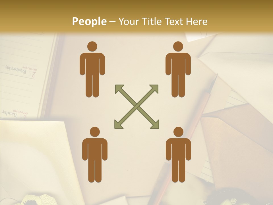 Still Life Sepia Memories PowerPoint Template