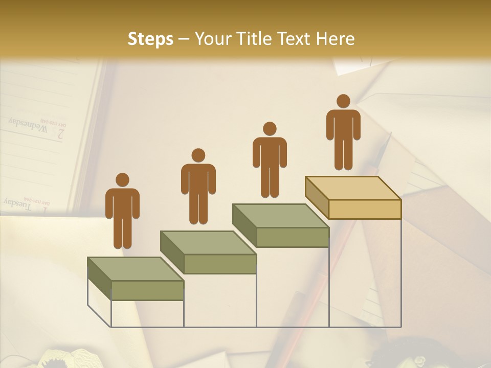 Still Life Sepia Memories PowerPoint Template