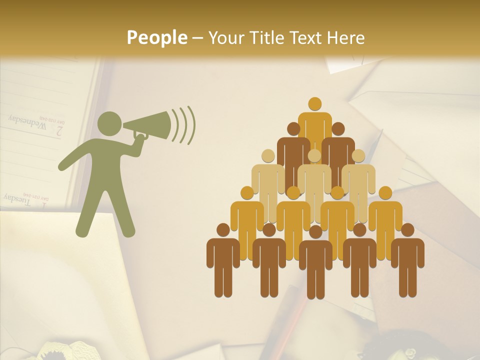 Still Life Sepia Memories PowerPoint Template