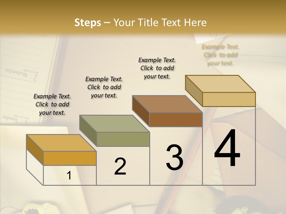 Still Life Sepia Memories PowerPoint Template