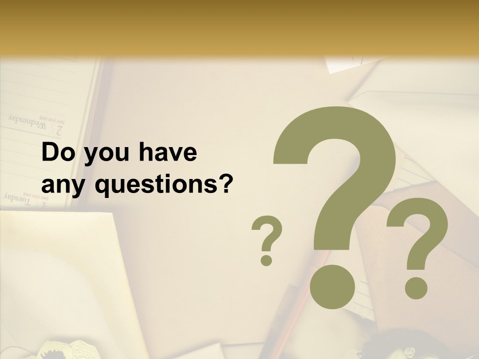 Still Life Sepia Memories PowerPoint Template