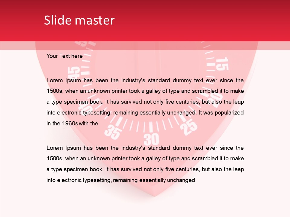 Time Shape Boil PowerPoint Template