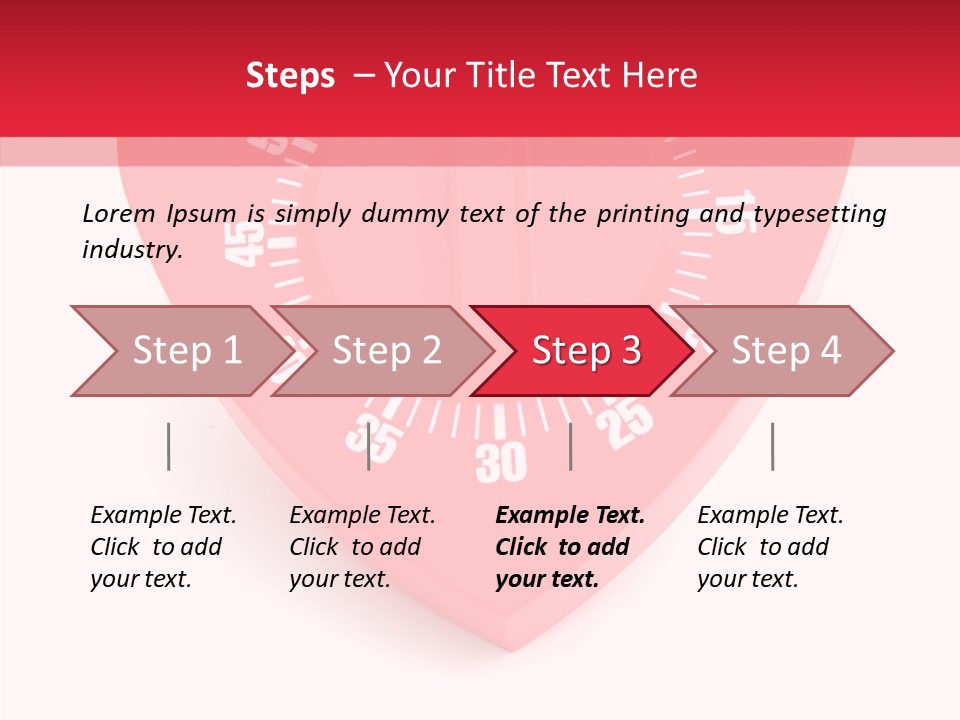 Time Shape Boil PowerPoint Template