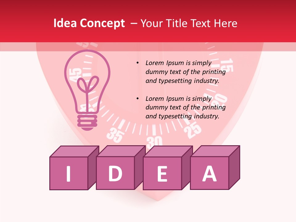 Time Shape Boil PowerPoint Template