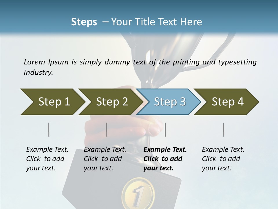 First Reach Growth PowerPoint Template
