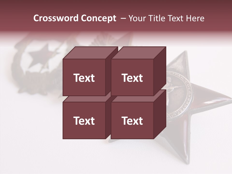 White Win Bays PowerPoint Template