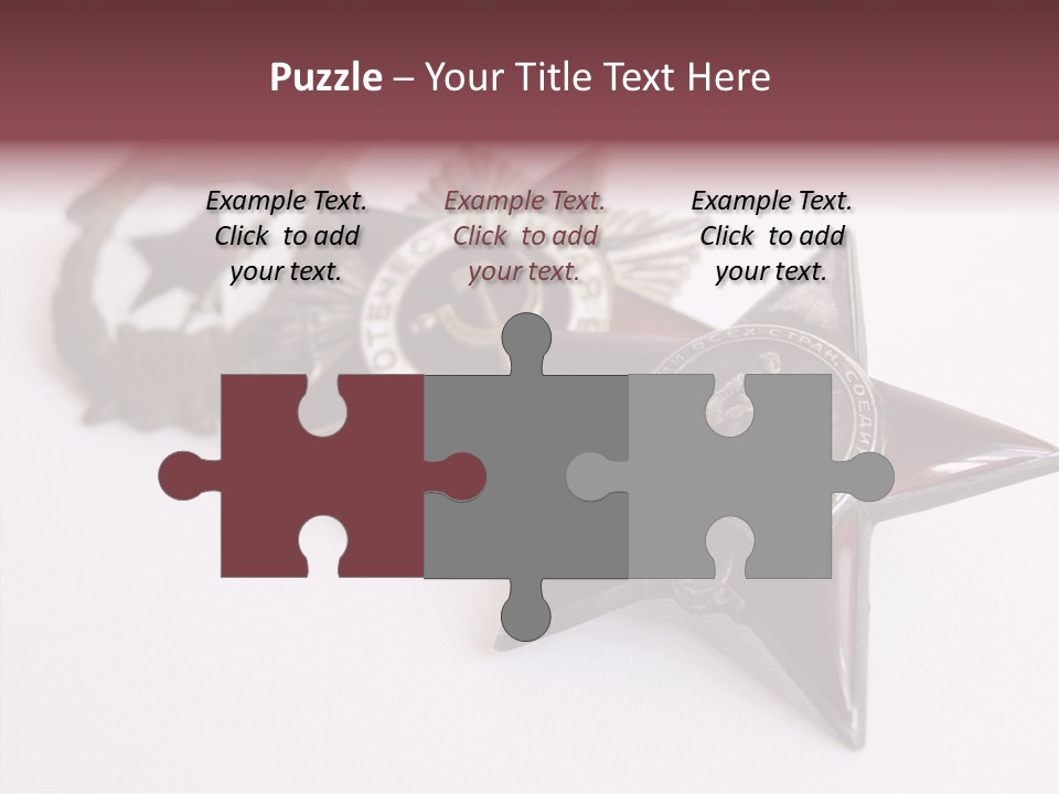 White Win Bays PowerPoint Template