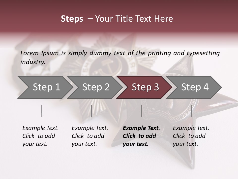 White Win Bays PowerPoint Template
