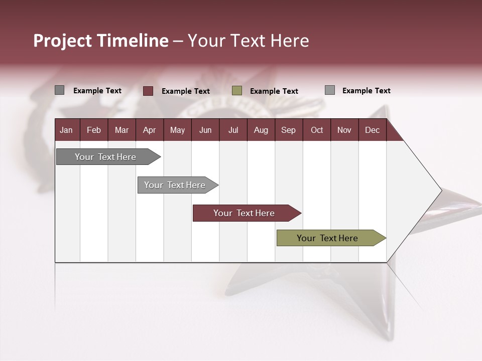 White Win Bays PowerPoint Template